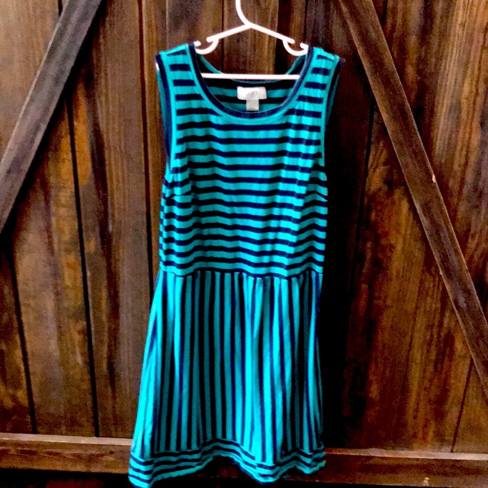 A cute tank top striped dress